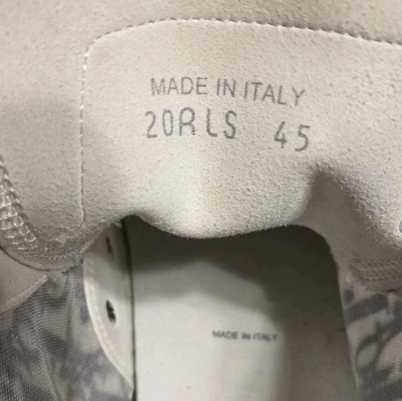 DIOR B23 League High-Top Sneaker White and Black Dior Canvas US Size 12 EU 45 - Picture 15 of 16